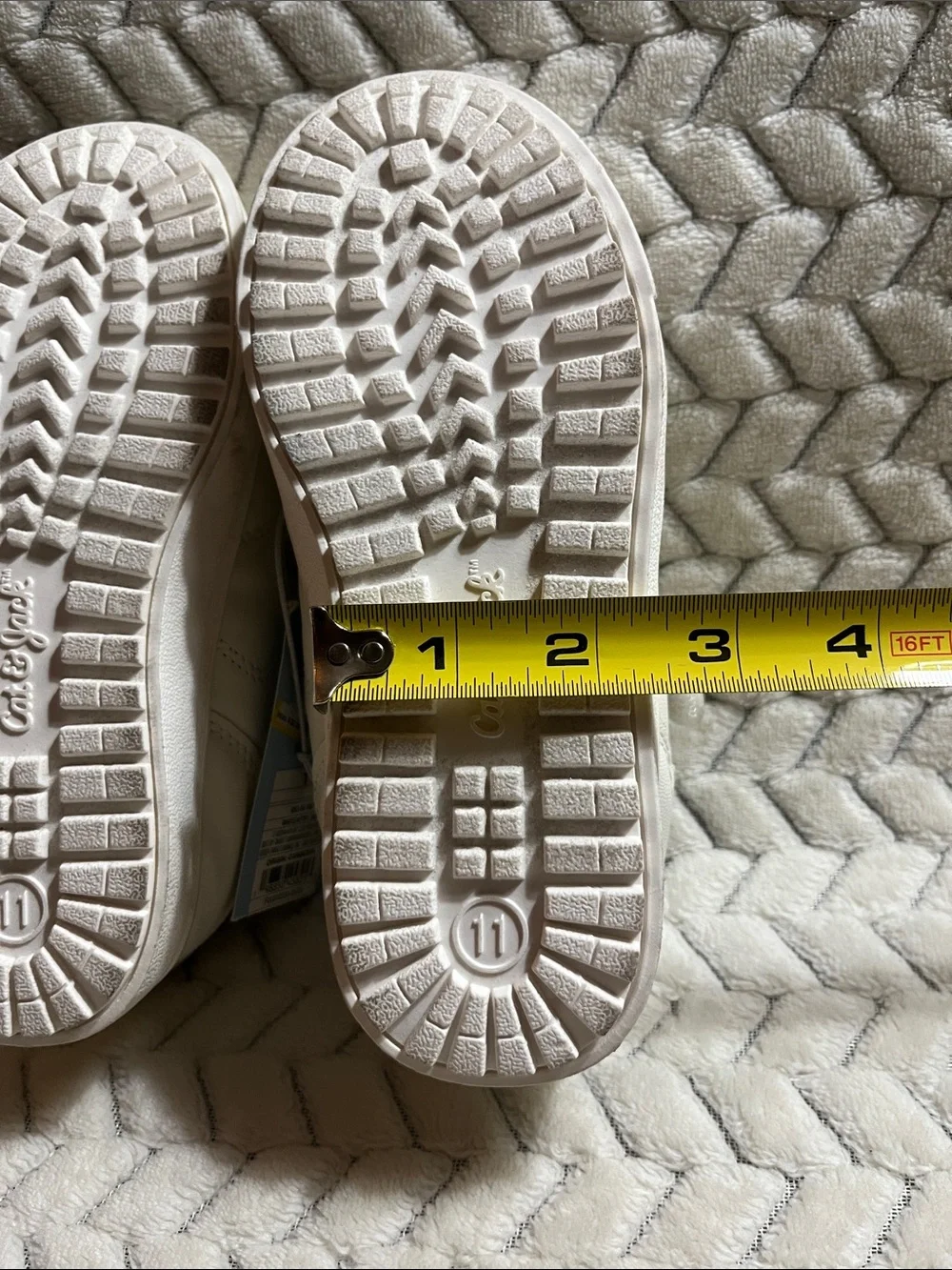 Cat & Jack White Kids Velcro Sneakers